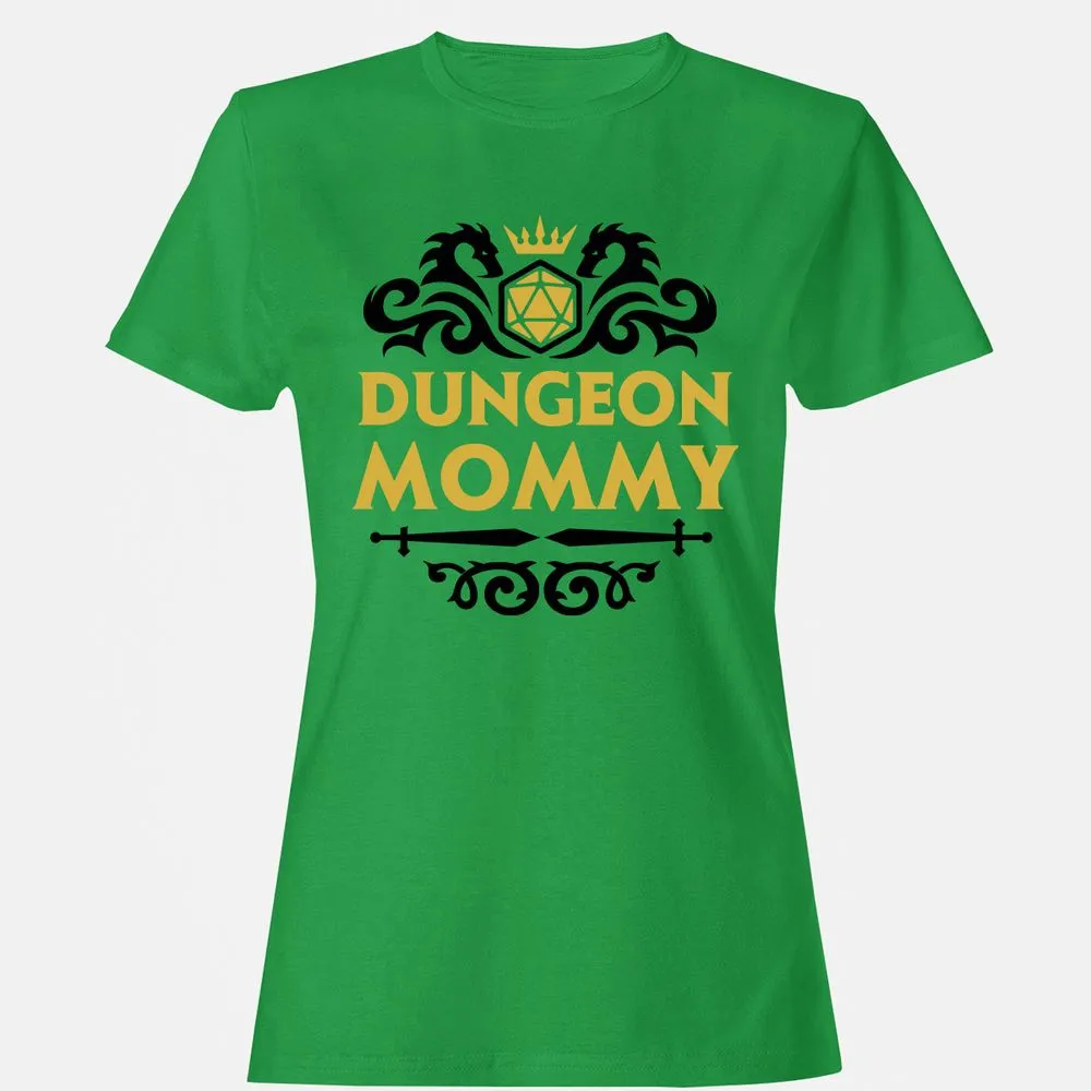 Dungeon Mommy Women's T-Shirt - Irish Green - 7