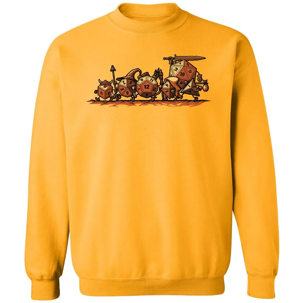 Fellowship Of The Dices Classic Unisex Sweatshirt - Gold - 11