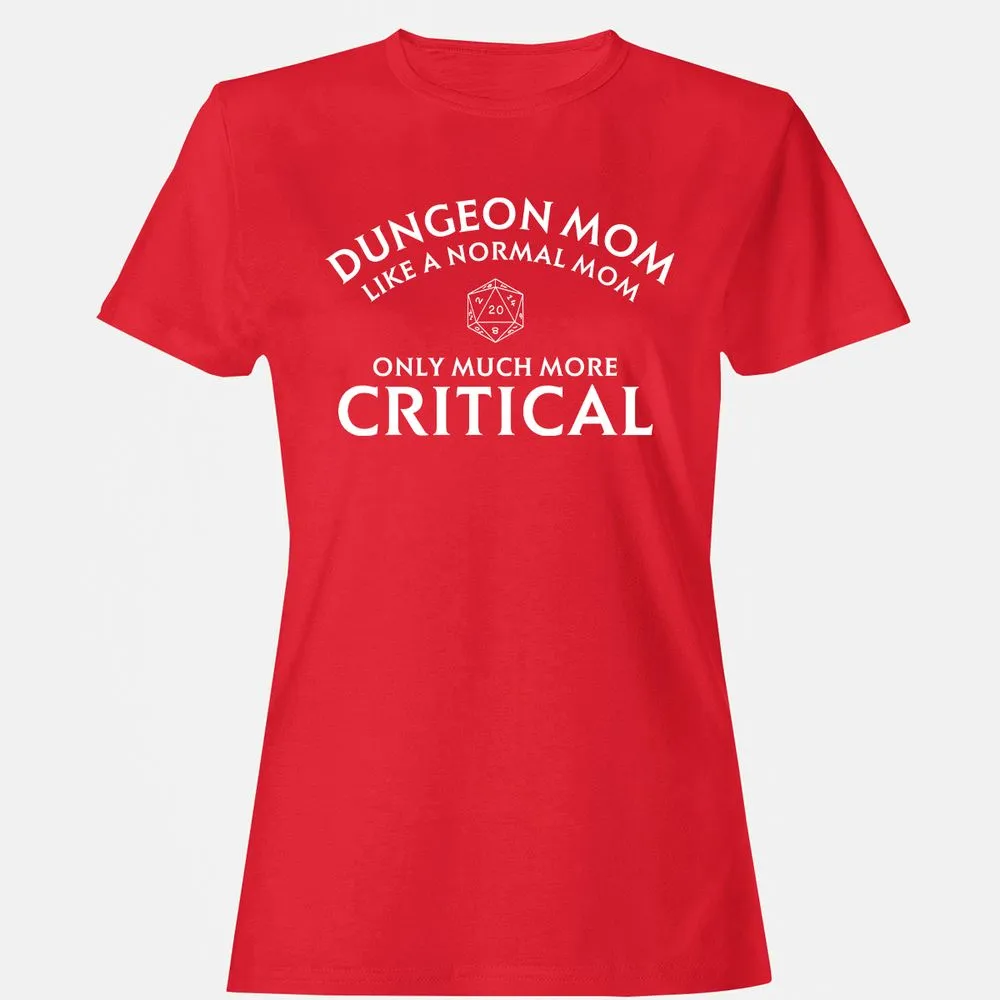 Dungeon Mom Normal Mom Women's T-Shirt - Red - 13