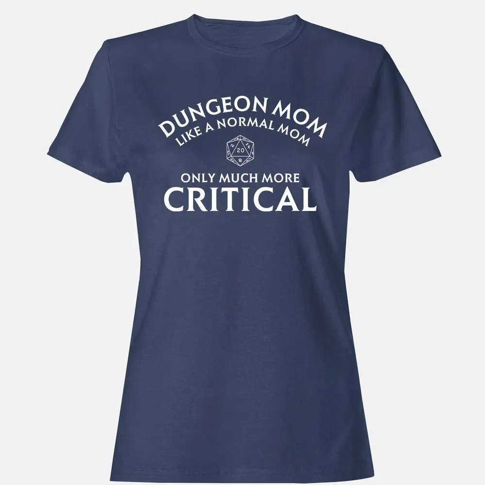Dungeon Mom Normal Mom Women's T-Shirt - Navy - 10