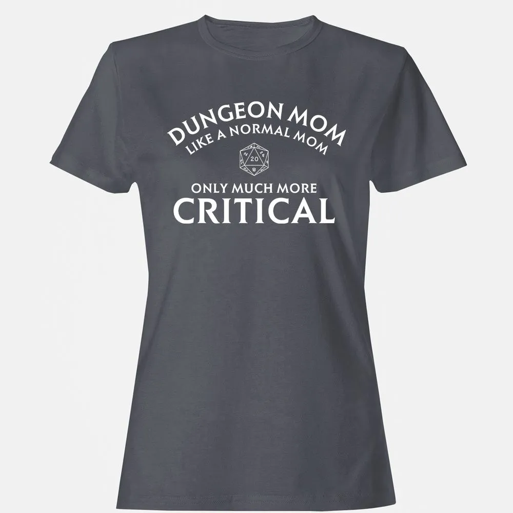 Dungeon Mom Normal Mom Women's T-Shirt - Dark Heather - 5