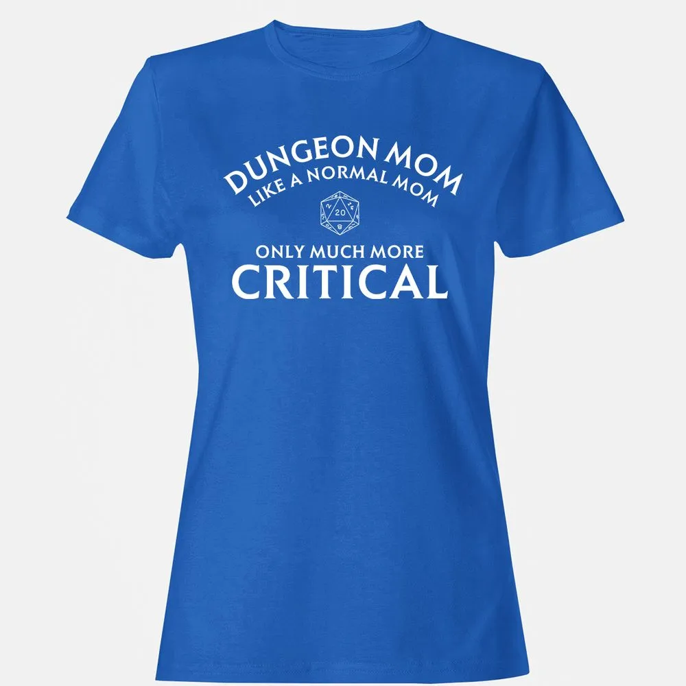 Dungeon Mom Normal Mom Women's T-Shirt - Royal - 14