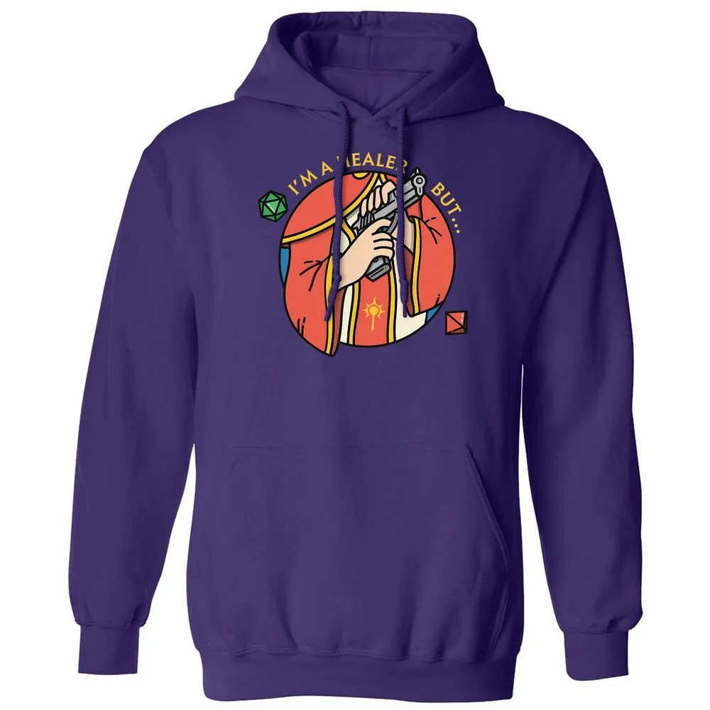 I'm A Healer But Classic Unisex Hoodie - Purple - 6