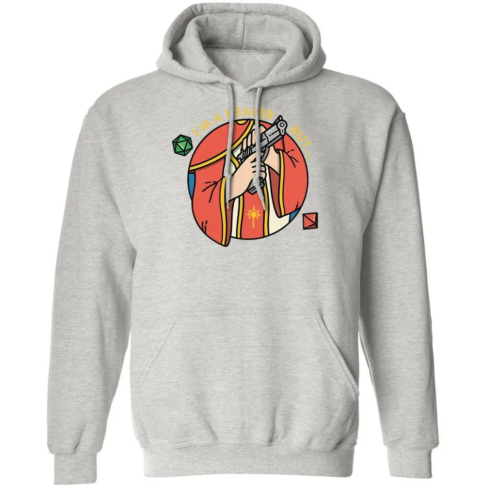 I'm A Healer But Classic Unisex Hoodie - Ash - 8