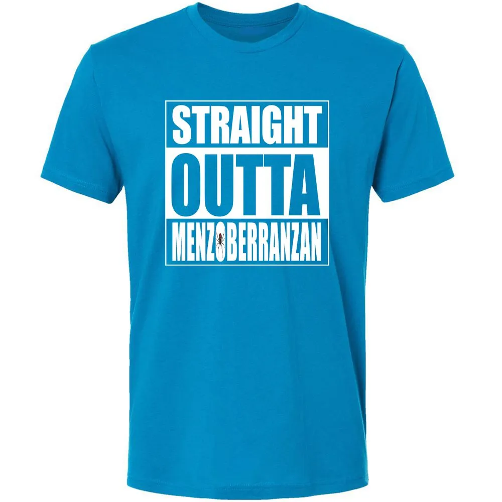 Straight Outta Menzoberranzan Premium Unisex T-Shirt - Turquoise - 16