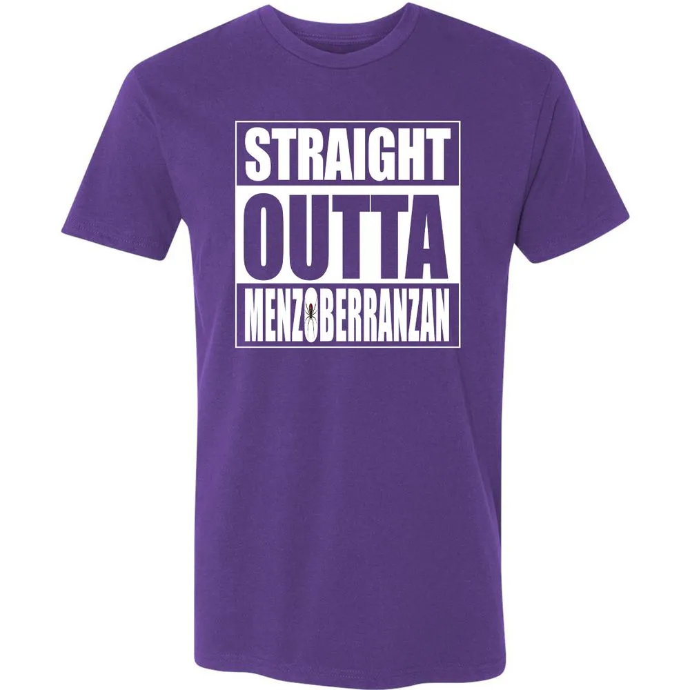 Straight Outta Menzoberranzan Premium Unisex T-Shirt - Purple Rush - 7