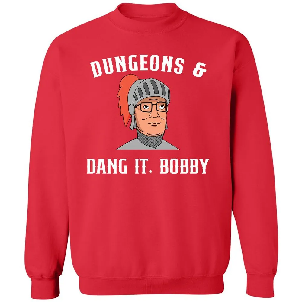 Dang It Bobby Classic Unisex Sweatshirt - Red - 5