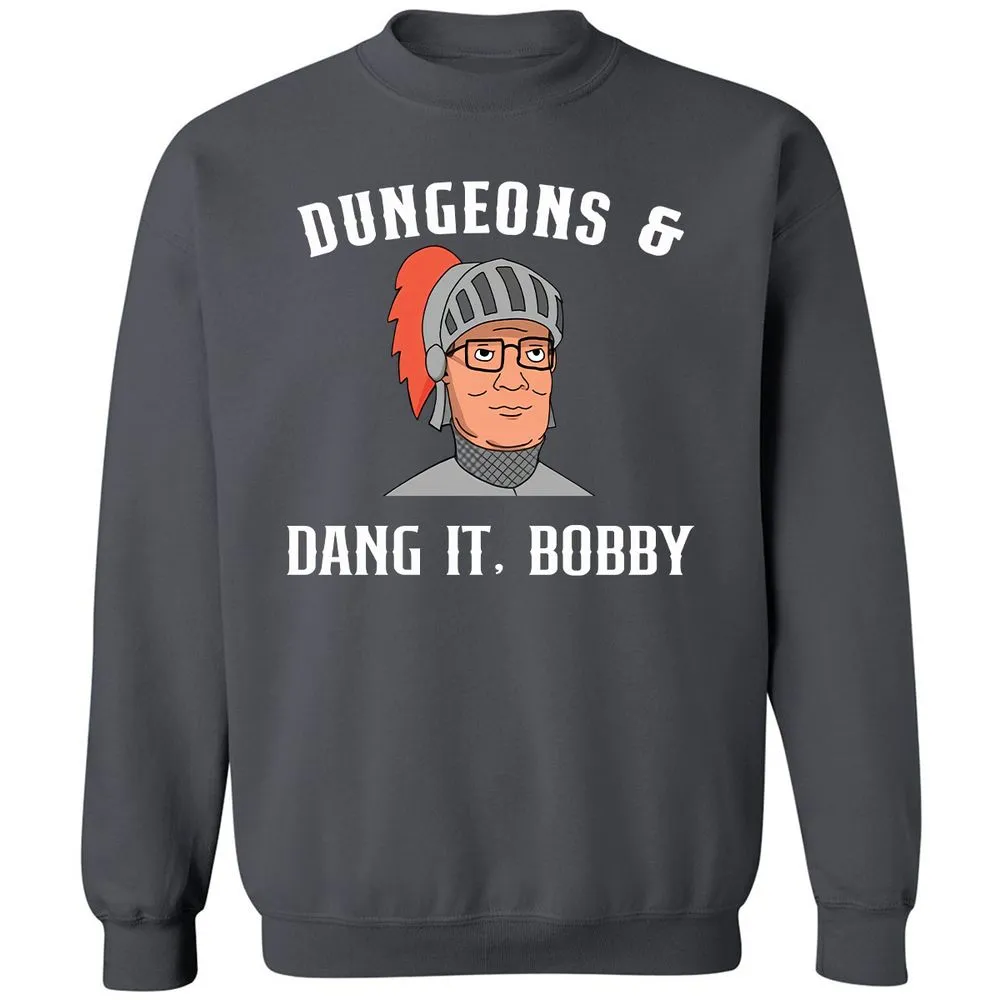 Dang It Bobby Classic Unisex Sweatshirt - Charcoal - 7
