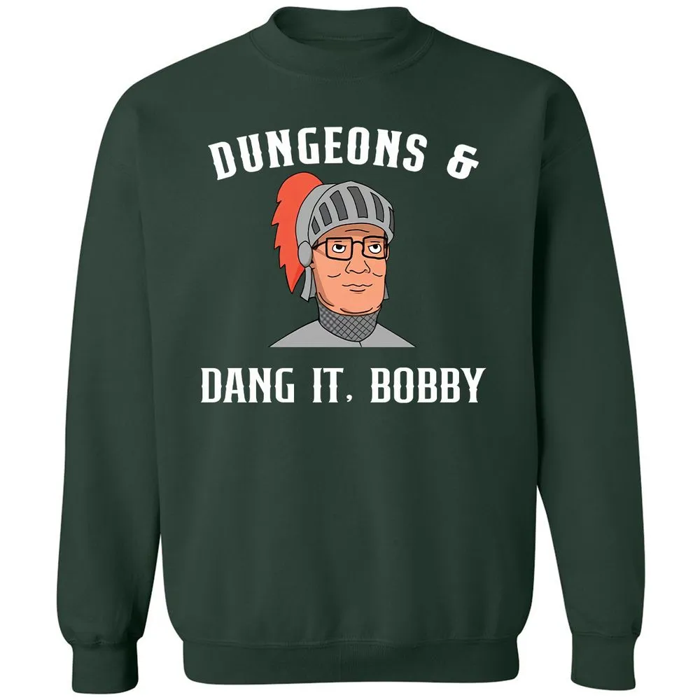 Dang It Bobby Classic Unisex Sweatshirt - Forest Green - 4
