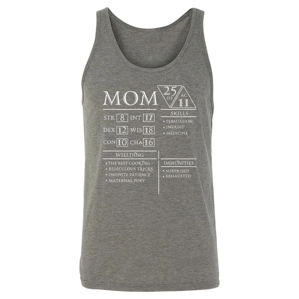 Mom Stats - Grey Triblend - 8