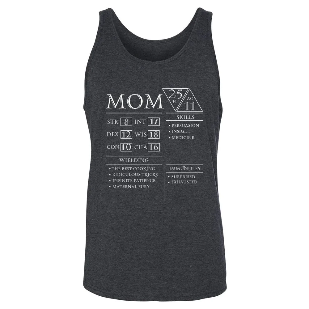 Mom Stats - Dark Grey Heather - 6