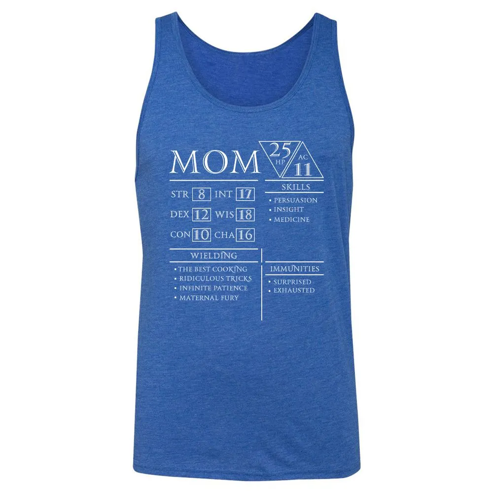 Mom Stats - True Royal Triblend - 12