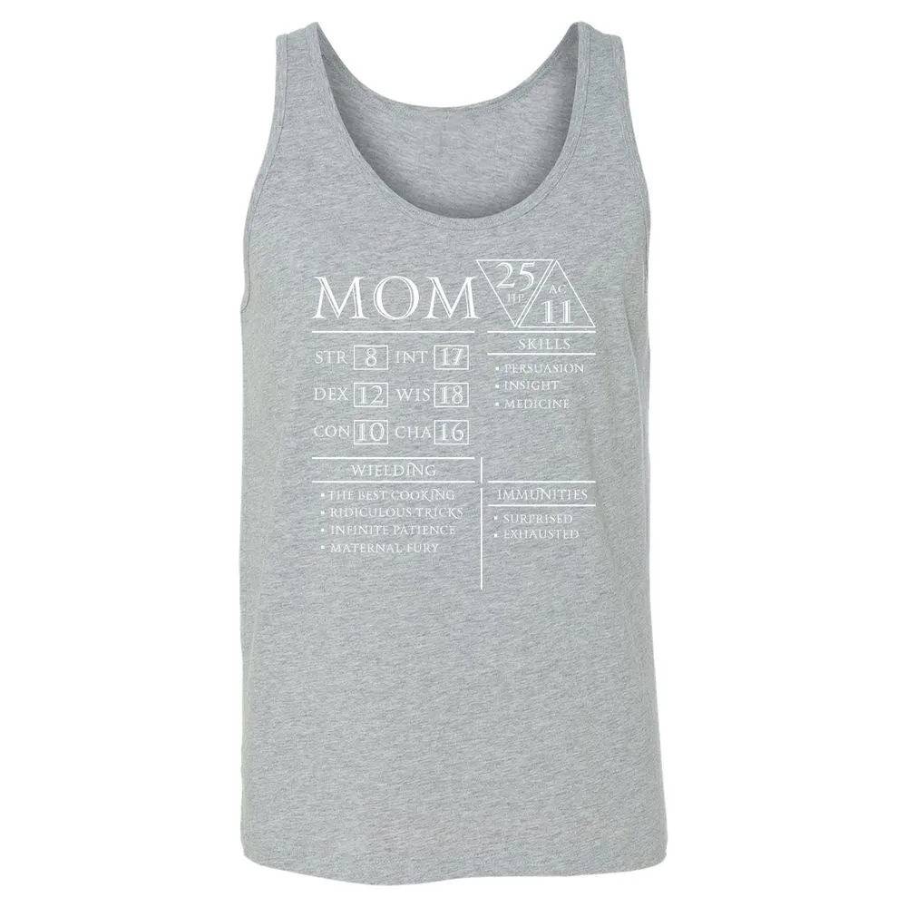 Mom Stats - Athletic Heather - 4