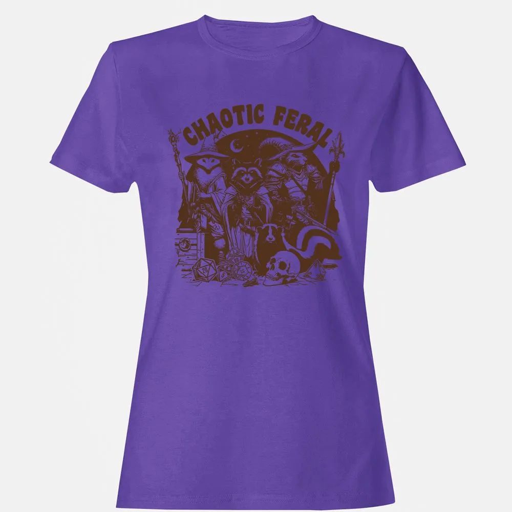 DND Inspired Raccoon Opossum Chaotic Feral - Purple - 12
