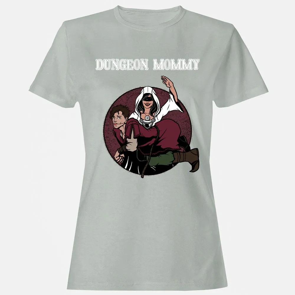 Dominant Dungeon Mommy Women's T-Shirt - Ash - 2