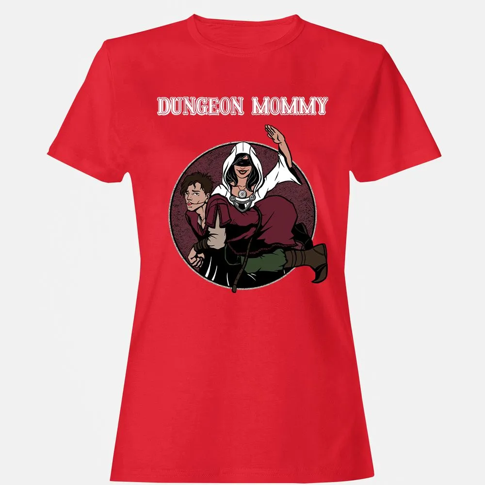 Dominant Dungeon Mommy Women's T-Shirt - Red - 13