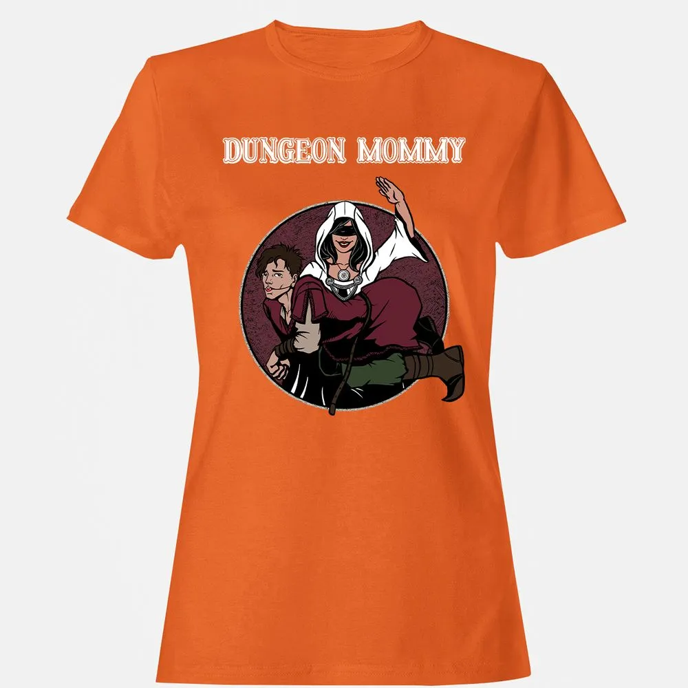 Dominant Dungeon Mommy Women's T-Shirt - Orange - 11