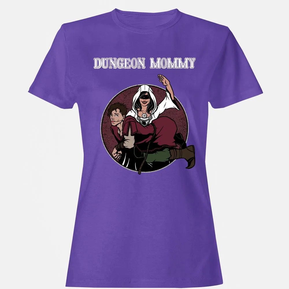 Dominant Dungeon Mommy Women's T-Shirt - Purple - 12
