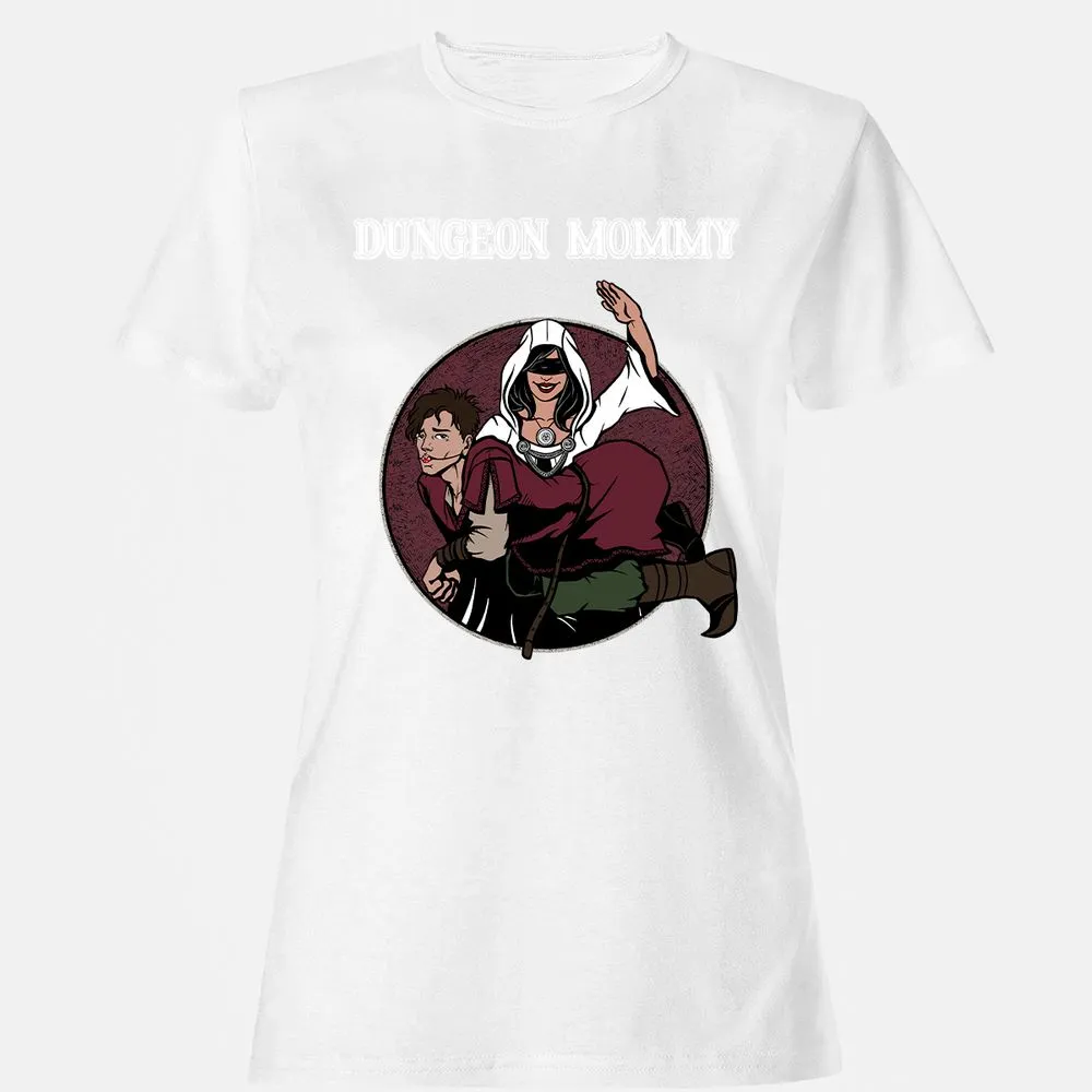 Dominant Dungeon Mommy Women's T-Shirt - White - 16
