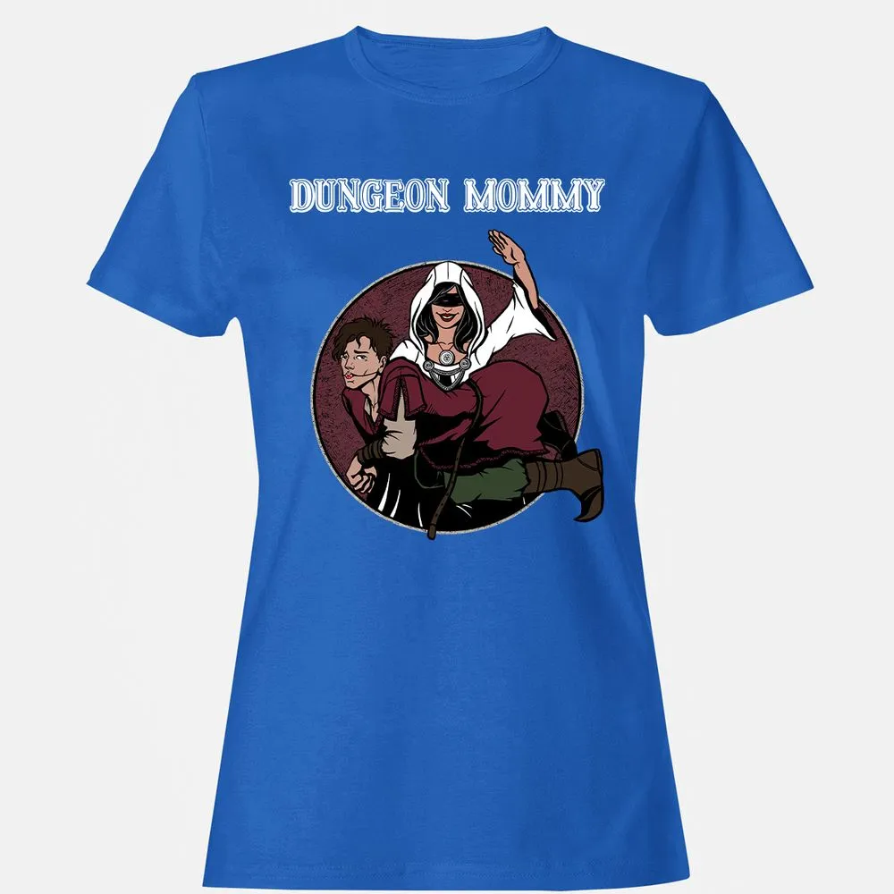 Dominant Dungeon Mommy Women's T-Shirt - Royal - 14