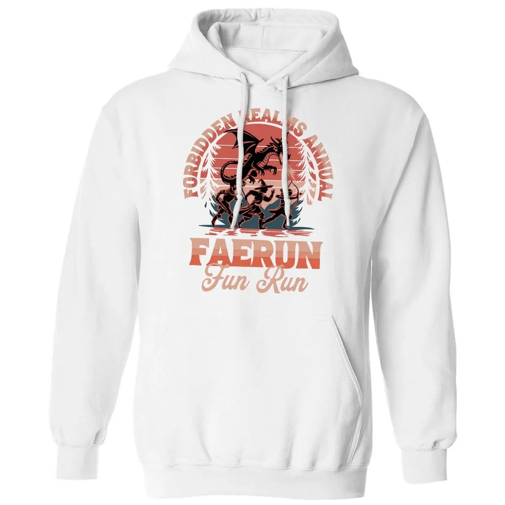 Faerun Fun Run Classic Unisex Hoodie - White - 11