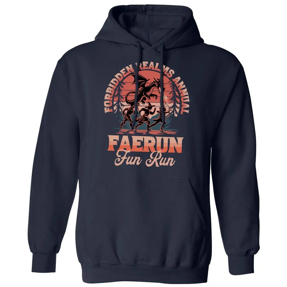Faerun Fun Run Classic Unisex Hoodie - Navy - 2