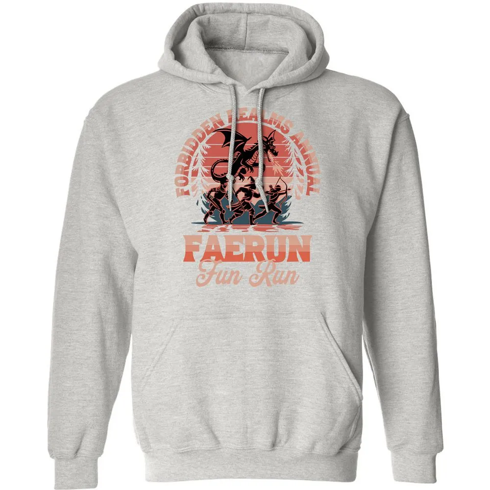 Faerun Fun Run Classic Unisex Hoodie - Ash - 8