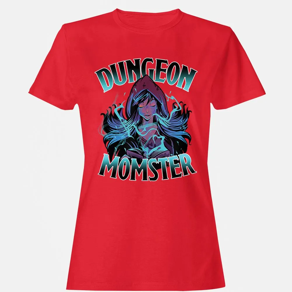 Dungeon Momster Women's T-Shirt - Red - 13