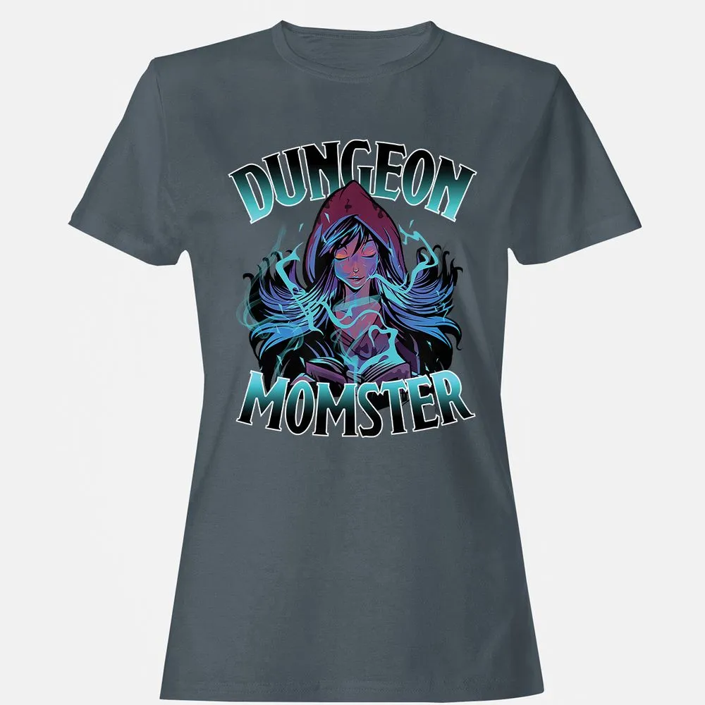 Dungeon Momster Women's T-Shirt - Charcoal - 3