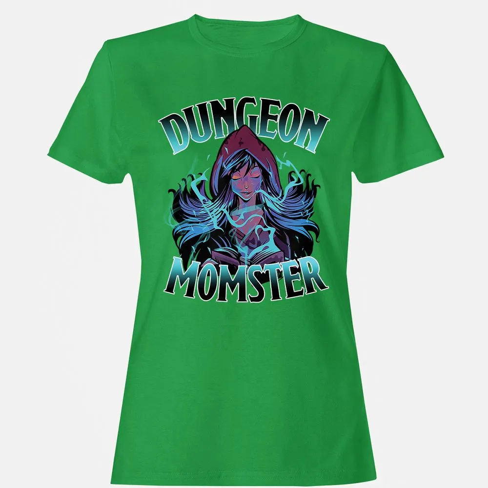 Dungeon Momster Women's T-Shirt - Irish Green - 7