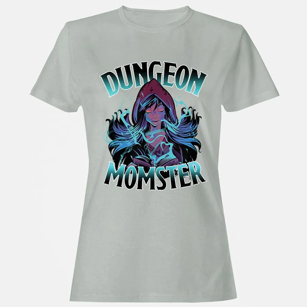 Dungeon Momster Women's T-Shirt - Ash - 2