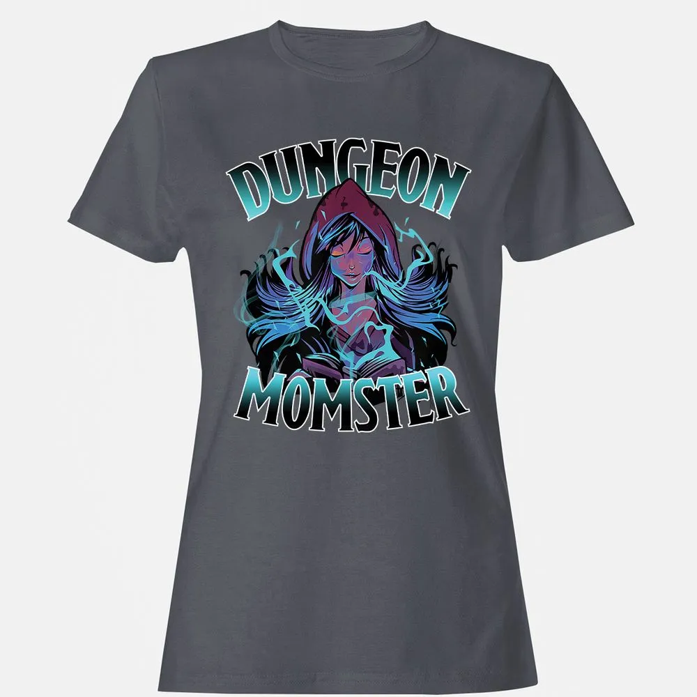 Dungeon Momster Women's T-Shirt - Dark Heather - 5