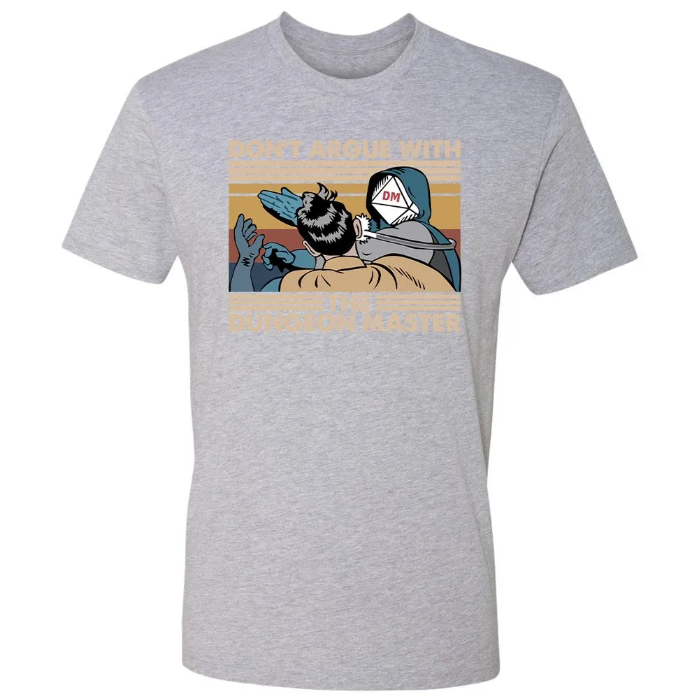 Don't Argue With The DM Premium Unisex T-Shirt - Heather Grey - 9