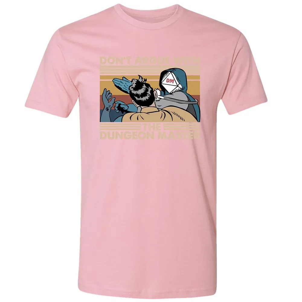 Don't Argue With The DM Premium Unisex T-Shirt - Light Pink - 3
