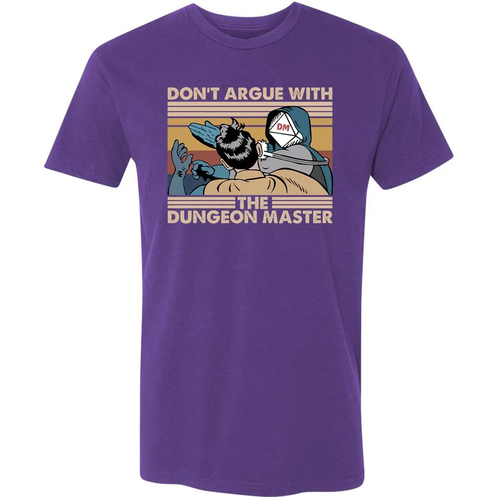 Don't Argue With The DM Premium Unisex T-Shirt - Purple Rush - 7