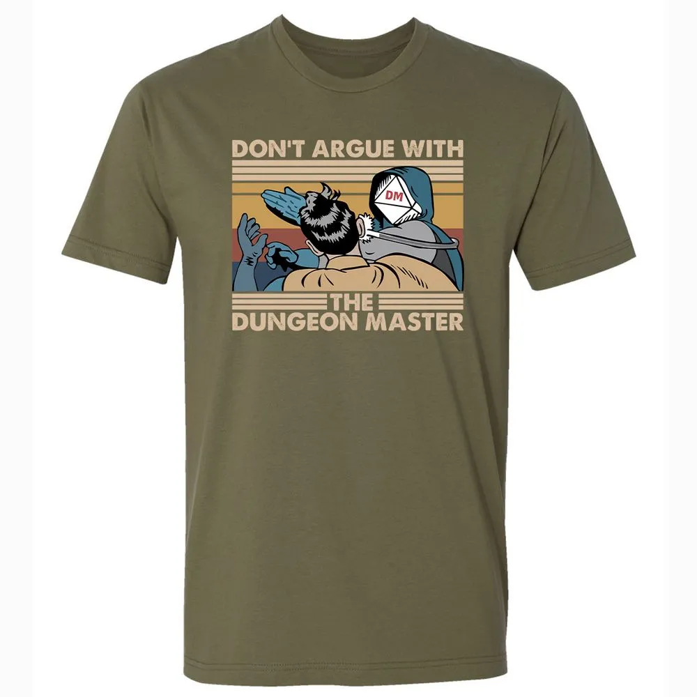 Don't Argue With The DM Premium Unisex T-Shirt - Military Green - 5