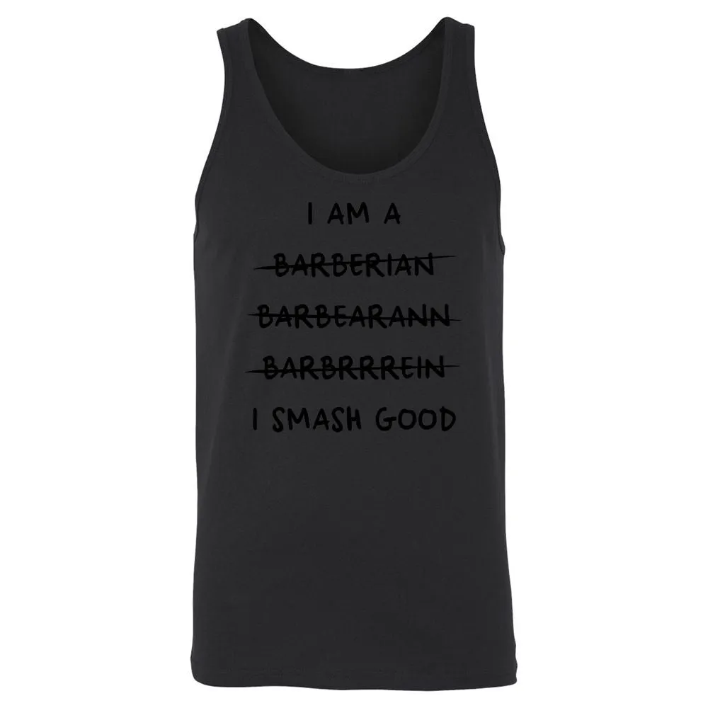 I Am A Barbarian Unisex Jersey Tank - Black - 14