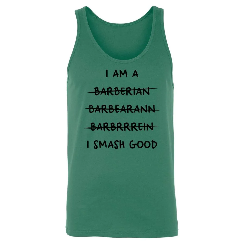 I Am A Barbarian Unisex Jersey Tank - Kelly - 9