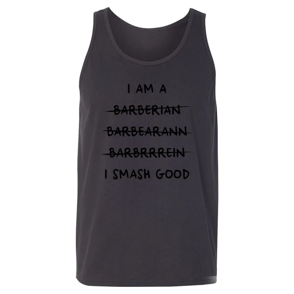 I Am A Barbarian Unisex Jersey Tank - Dark Grey - 7