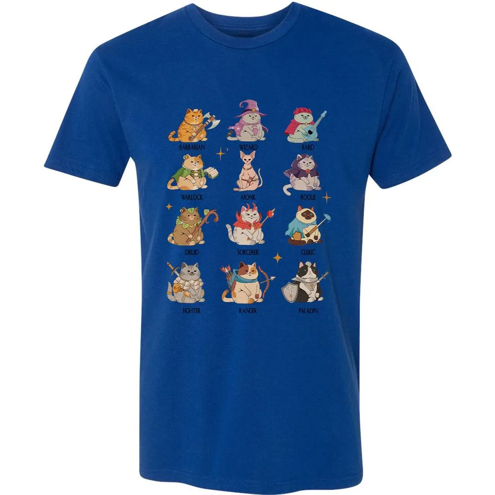 Dungeons And Cats Premium Unisex T-Shirt - Royal - 10