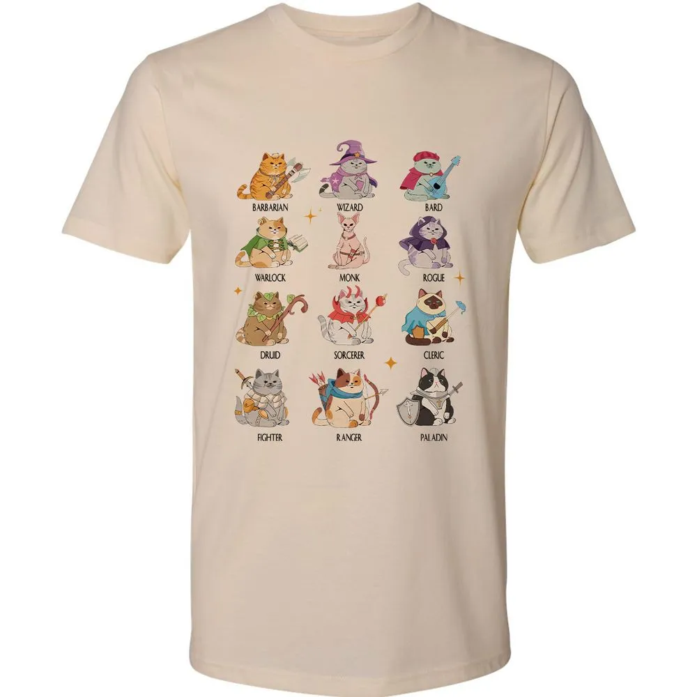 Dungeons And Cats Premium Unisex T-Shirt - Cream - 2