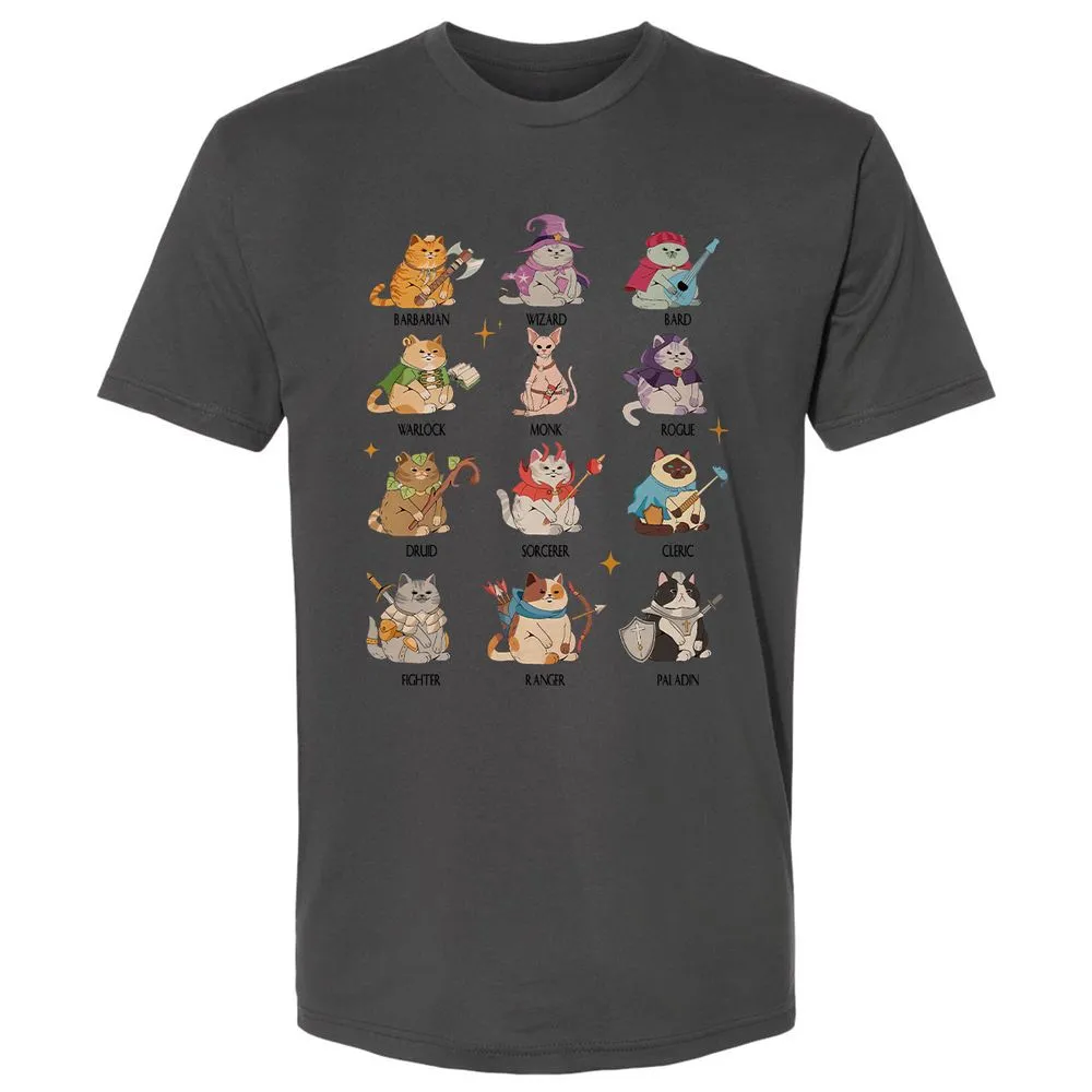 Dungeons And Cats Premium Unisex T-Shirt - Heavy Metal - 8