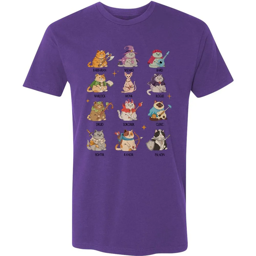 Dungeons And Cats Premium Unisex T-Shirt - Purple Rush - 7