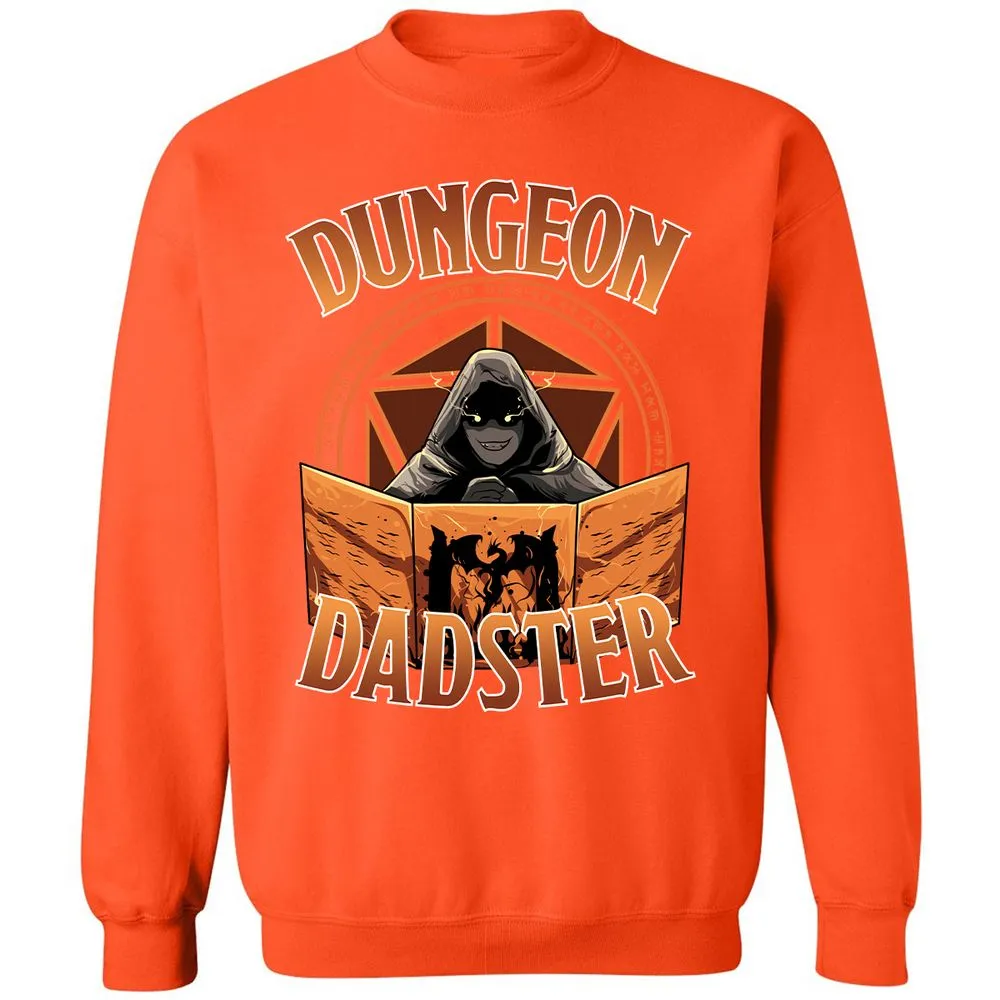 Dungeon Dadster Classic Unisex Sweatshirt - Orange - 10