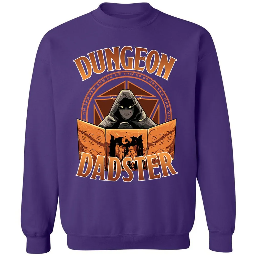 Dungeon Dadster Classic Unisex Sweatshirt - Purple - 6