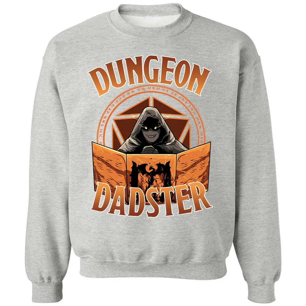 Dungeon Dadster Classic Unisex Sweatshirt - Ash - 8