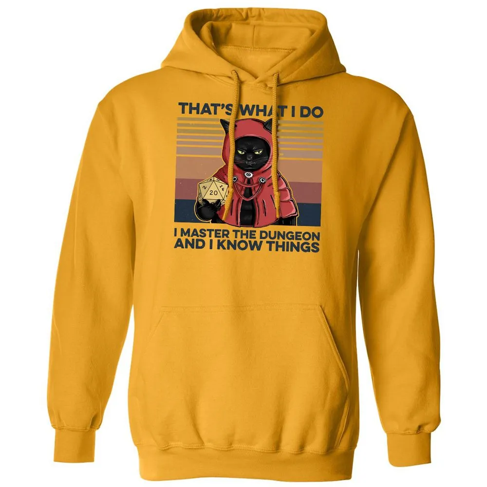 I Master The Dungeons Classic Unisex Hoodie - Gold - 12