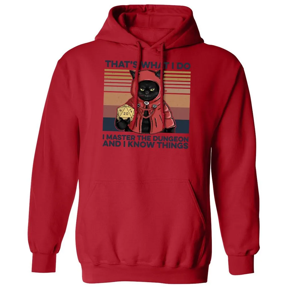 I Master The Dungeons Classic Unisex Hoodie - Red - 5