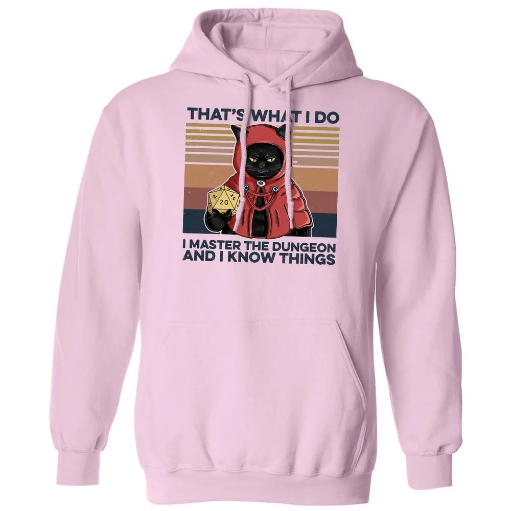 I Master The Dungeons Classic Unisex Hoodie - Light Pink - 3