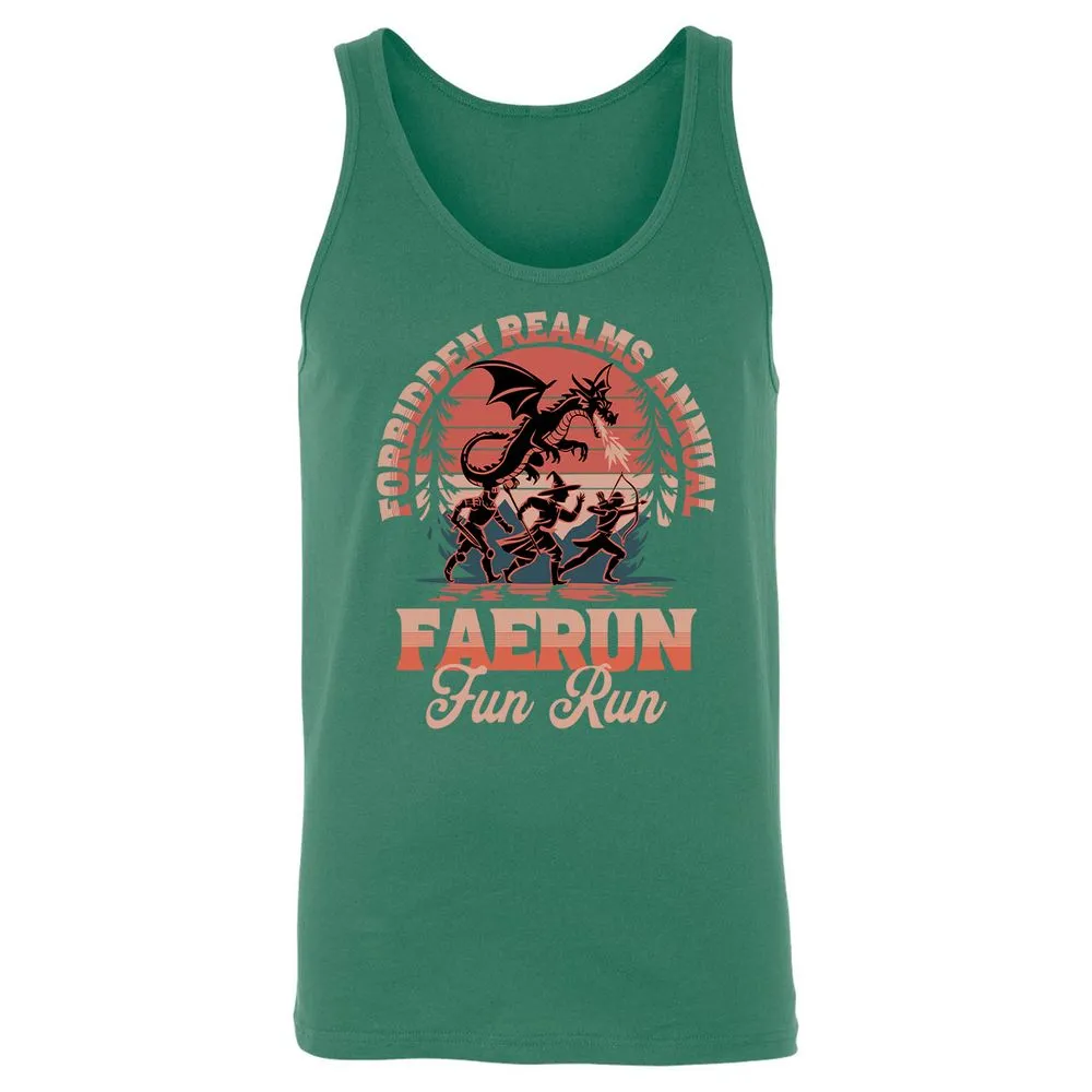 Faerun Fun Run Unisex Jersey Tank - Kelly - 9